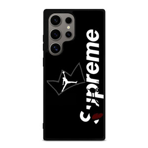SUPREME AIR JORDAN CROWN Samsung Galaxy S24 Ultra Case Cover SUPREME AIR JORDAN CROWN Samsung Galaxy S24 Ultra Case Cover