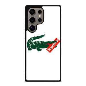 SUPREME LACOSTE COLLAB Samsung Galaxy S24 Ultra Case Cover SUPREME LACOSTE COLLAB Samsung Galaxy S24 Ultra Case Cover