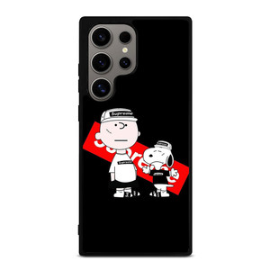 SUPREME SNOOPY AND CHARLIE BROWN Samsung Galaxy S24 Ultra Case Cover SUPREME SNOOPY AND CHARLIE BROWN Samsung Galaxy S24 Ultra Case Cover