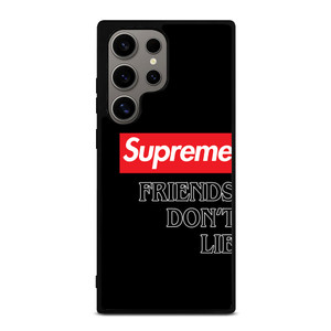 SUPREME STRANGER THINGS FRIENDS DONT LIE Samsung Galaxy S24 Ultra Case Cover SUPREME STRANGER THINGS FRIENDS DONT LIE Samsung Galaxy S24 Ultra Case Cover