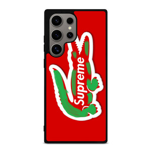 SUPREME X LACOSTE SYMBOL Samsung Galaxy S24 Ultra Case Cover SUPREME X LACOSTE SYMBOL Samsung Galaxy S24 Ultra Case Cover