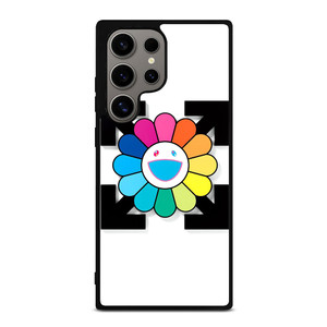 TAKASHI MURAKAMI SMILEY FLOWER OFF WHITE Samsung Galaxy S24 Ultra Case Cover TAKASHI MURAKAMI SMILEY FLOWER OFF WHITE Samsung Galaxy S24 Ultra Case Cover