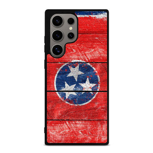 TENNESSEE FLAG WOOD LOGO Samsung Galaxy S24 Ultra Case Cover