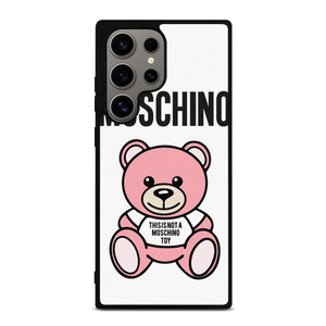 THIS IS NOT MOSCHINO TOY BEAR PINK Samsung Galaxy S24 Ultra Case Cover THIS IS NOT MOSCHINO TOY BEAR PINK Samsung Galaxy S24 Ultra Case Cover