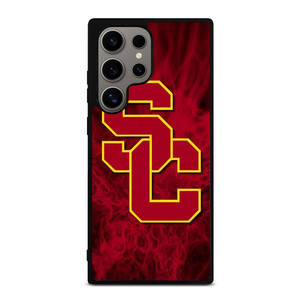 USC TROJANS RED SMOKED LOGO Samsung Galaxy S24 Ultra Case Cover USC TROJANS RED SMOKED LOGO Samsung Galaxy S24 Ultra Case Cover