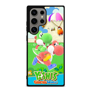 YOSHI CRAFTED WORLD GAMES LOGO Samsung Galaxy S24 Ultra Case Cover