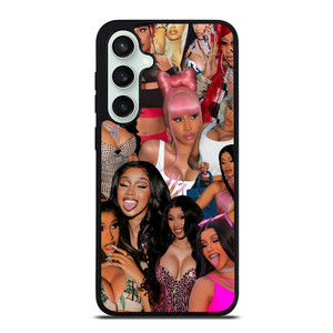 CARDI B RAPPER COLLAGE Samsung Galaxy S23 FE Case Cover
