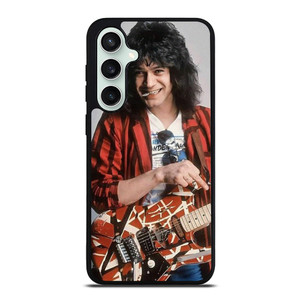 EDDIE VAN HALEN AND GUITAR Samsung Galaxy S23 FE Case Cover EDDIE VAN HALEN AND GUITAR Samsung Galaxy S23 FE Case Cover
