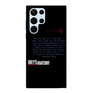 GREYS ANATOMY ICONIC LINES  Samsung Galaxy S22 Ultra Case Cover