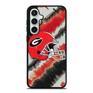 GEORGIA BULLDOGS PSYCHEDELIC HELMET Samsung Galaxy S23 FE Case Cover