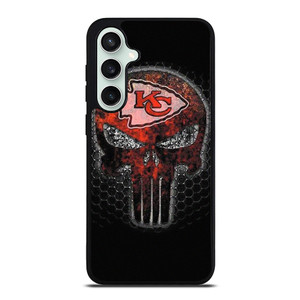 KANSAS CITY CHIEF PUNISHER SKULL LOGO Samsung Galaxy S23 FE Case Cover KANSAS CITY CHIEF PUNISHER SKULL LOGO Samsung Galaxy S23 FE Case Cover