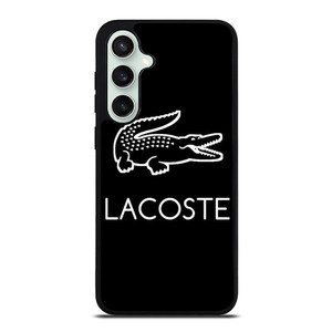 LACOSTE BLACK LINE ART LOGO Samsung Galaxy S23 FE Case Cover LACOSTE BLACK LINE ART LOGO Samsung Galaxy S23 FE Case Cover