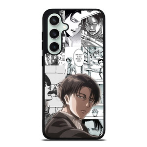 LEVI ACKERMAN ATTACK ON TITANS MANGA Samsung Galaxy S23 FE Case Cover