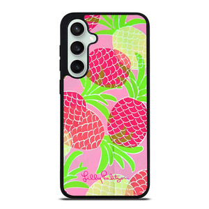 LILLY PULITZER PINK PINEAPPLE Samsung Galaxy S23 FE Case Cover LILLY PULITZER PINK PINEAPPLE Samsung Galaxy S23 FE Case Cover