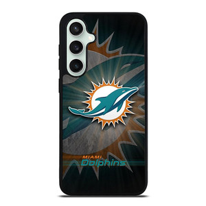 MIAMI DOLPHINS FOOTBALL METAL LOGO Samsung Galaxy S23 FE Case Cover MIAMI DOLPHINS FOOTBALL METAL LOGO Samsung Galaxy S23 FE Case Cover