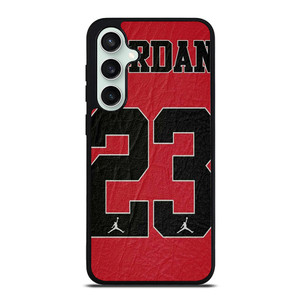 MICHAEL JORDAN LEATHER KIT Samsung Galaxy S23 FE Case Cover