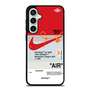 NIKE AIR JORDAN 1 OFF WHITE RED Samsung Galaxy S23 FE Case Cover NIKE AIR JORDAN 1 OFF WHITE RED Samsung Galaxy S23 FE Case Cover