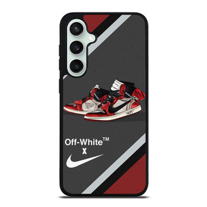 NIKE SWOOSH AIR JORDAN HIGH OFF WHITE Samsung Galaxy S23 FE Case Cover NIKE SWOOSH AIR JORDAN HIGH OFF WHITE Samsung Galaxy S23 FE Case Cover