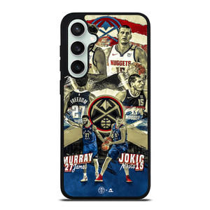 NIKOLA JOKIC X JAMAL MURRAY DENVER NUGGETS Samsung Galaxy S23 FE Case Cover NIKOLA JOKIC X JAMAL MURRAY DENVER NUGGETS Samsung Galaxy S23 FE Case Cover