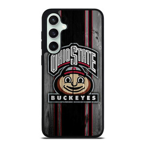 OHIO STATE BUCKEYES WOOD ICON Samsung Galaxy S23 FE Case Cover OHIO STATE BUCKEYES WOOD ICON Samsung Galaxy S23 FE Case Cover