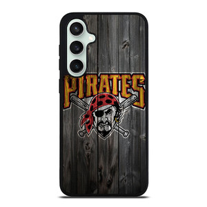 PITTSBURGH PIRATES WOOD LOGO Samsung Galaxy S23 FE Case Cover PITTSBURGH PIRATES WOOD LOGO Samsung Galaxy S23 FE Case Cover