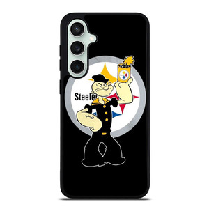 PITTSBURGH STEELERS FOOTBALL POPEYE CARTOON Samsung Galaxy S23 FE Case Cover PITTSBURGH STEELERS FOOTBALL POPEYE CARTOON Samsung Galaxy S23 FE Case Cover