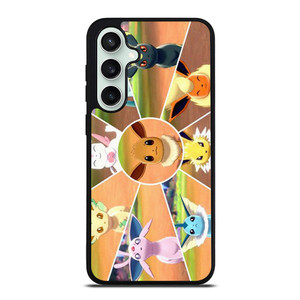 POKEMON EEVEE EVOLUTION COLLAGE Samsung Galaxy S23 FE Case Cover POKEMON EEVEE EVOLUTION COLLAGE Samsung Galaxy S23 FE Case Cover
