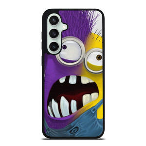 PURPLE HALF MINION CARTOON Samsung Galaxy S23 FE Case Cover PURPLE HALF MINION CARTOON Samsung Galaxy S23 FE Case Cover