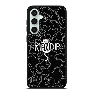 RIPNDIP BLACK DOODLE LOGO Samsung Galaxy S23 FE Case Cover RIPNDIP BLACK DOODLE LOGO Samsung Galaxy S23 FE Case Cover