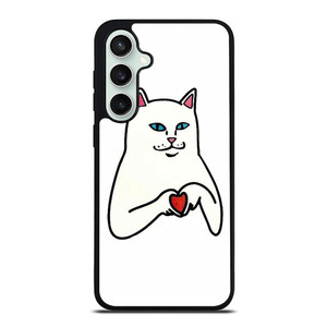 RIPNDIP CAT LOVE SIGN Samsung Galaxy S23 FE Case Cover RIPNDIP CAT LOVE SIGN Samsung Galaxy S23 FE Case Cover