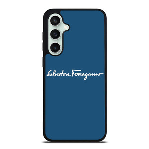SALVATORE FERRAGAMO BLUE LOGO Samsung Galaxy S23 FE Case Cover SALVATORE FERRAGAMO BLUE LOGO Samsung Galaxy S23 FE Case Cover