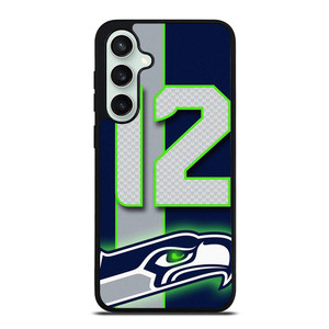SEATTLE SEAHAWKS NFL 12 MAN LOGO Samsung Galaxy S23 FE Case Cover SEATTLE SEAHAWKS NFL 12 MAN LOGO Samsung Galaxy S23 FE Case Cover