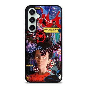 SPIDERMAN MILES MORALES COLLAGE Samsung Galaxy S23 FE Case Cover SPIDERMAN MILES MORALES COLLAGE Samsung Galaxy S23 FE Case Cover