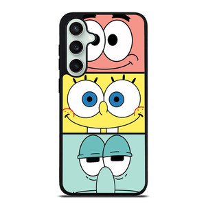 SPONGEBOB PATRICK SQUIDWARD CARTOON Samsung Galaxy S23 FE Case Cover