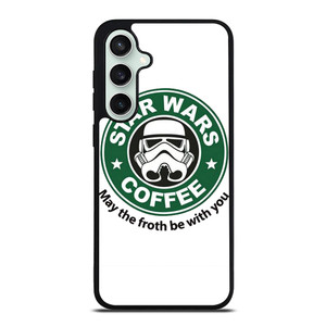 STARBUCKS COFFEE STAR WARS MAY THE FROTH BE WITH YOU Samsung Galaxy S23 FE Case Cover STARBUCKS COFFEE STAR WARS MAY THE FROTH BE WITH YOU Samsung Galaxy S23 FE Case Cover
