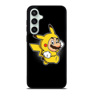 SUPER MARIO BROS X PIKACHU POKEMON Samsung Galaxy S23 FE Case Cover SUPER MARIO BROS X PIKACHU POKEMON Samsung Galaxy S23 FE Case Cover