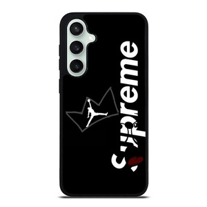 SUPREME AIR JORDAN CROWN Samsung Galaxy S23 FE Case Cover SUPREME AIR JORDAN CROWN Samsung Galaxy S23 FE Case Cover