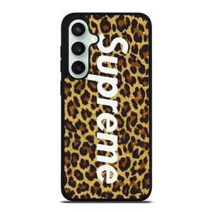 SUPREME LEOPARD SKIN Samsung Galaxy S23 FE Case Cover