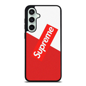 SUPREME SLICED LOGO Samsung Galaxy S23 FE Case Cover SUPREME SLICED LOGO Samsung Galaxy S23 FE Case Cover