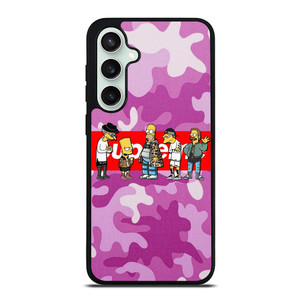 SUPREME THE SIMPSONS CAMO PURPLE Samsung Galaxy S23 FE Case Cover SUPREME THE SIMPSONS CAMO PURPLE Samsung Galaxy S23 FE Case Cover