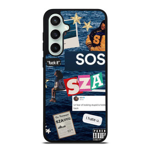 SZA SOS ALBUM COLLAGE Samsung Galaxy S23 FE Case Cover SZA SOS ALBUM COLLAGE Samsung Galaxy S23 FE Case Cover