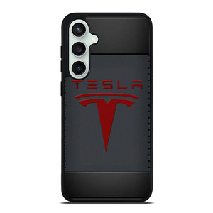 TESLA METAL CARBON LOGO Samsung Galaxy S23 FE Case Cover TESLA METAL CARBON LOGO Samsung Galaxy S23 FE Case Cover