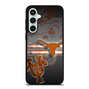 TEXAS LONGHORNS METAL SYMBOL Samsung Galaxy S23 FE Case Cover