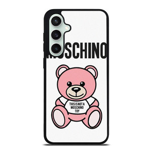 THIS IS NOT MOSCHINO TOY BEAR PINK Samsung Galaxy S23 FE Case Cover THIS IS NOT MOSCHINO TOY BEAR PINK Samsung Galaxy S23 FE Case Cover