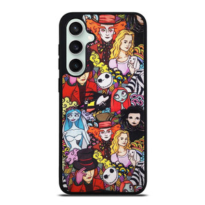 TIM BURTON HORROR MOVIE COLLAGE Samsung Galaxy S23 FE Case Cover TIM BURTON HORROR MOVIE COLLAGE Samsung Galaxy S23 FE Case Cover