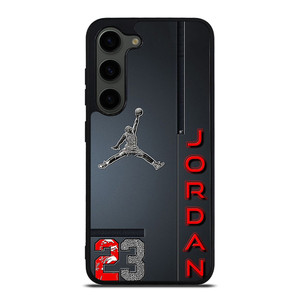 AIR JORDAN 23 METAL EMBLEM Samsung Galaxy S23 Plus Case Cover AIR JORDAN 23 METAL EMBLEM Samsung Galaxy S23 Plus Case Cover