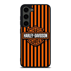 HARLEY DAVIDSON MOTOR CYCLES ORANGE STRIPE Samsung Galaxy S23 Plus Case Cover HARLEY DAVIDSON MOTOR CYCLES ORANGE STRIPE Samsung Galaxy S23 Plus Case Cover