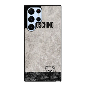 MOSCHINO TOY FUR MARBLE  Samsung Galaxy S22 Ultra Case Cover