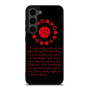 ITACHI UCHIHA SYMBOL QUOTES Samsung Galaxy S23 Plus Case Cover ITACHI UCHIHA SYMBOL QUOTES Samsung Galaxy S23 Plus Case Cover