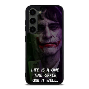 JOKER JOAQUIN PHOENIX QUOTES Samsung Galaxy S23 Plus Case Cover JOKER JOAQUIN PHOENIX QUOTES Samsung Galaxy S23 Plus Case Cover